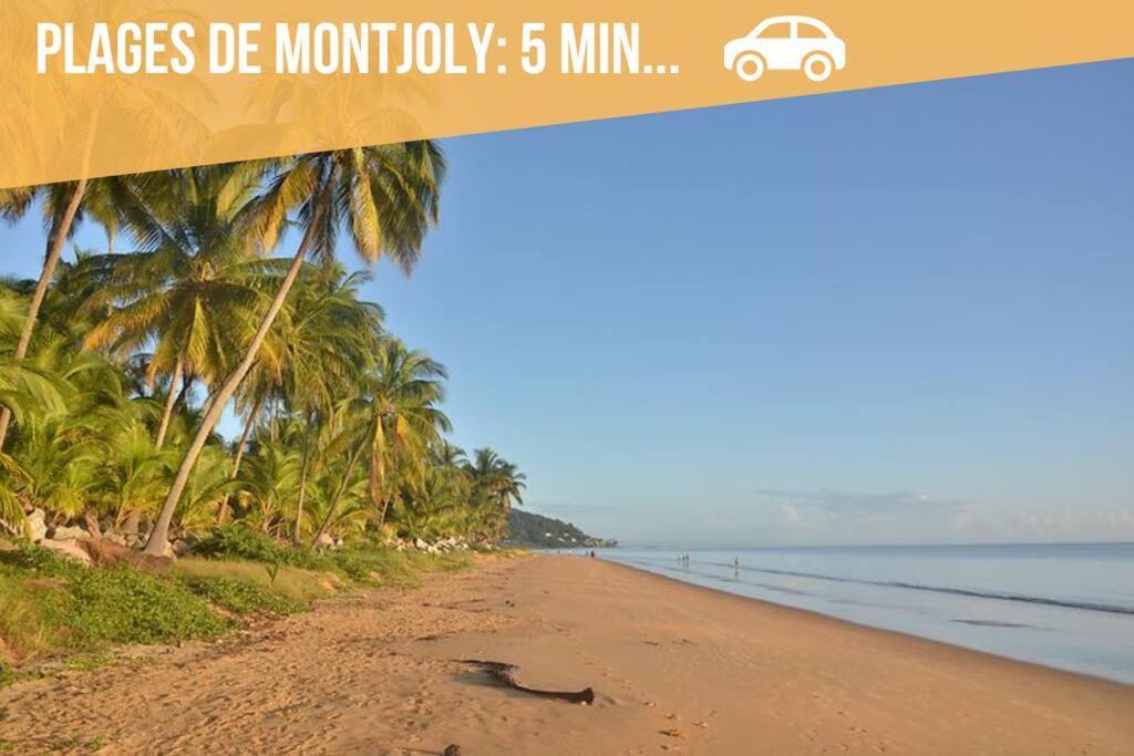 T2 Le Cosy, Au Coeur De Montjoly, Parking, Clim Apartment Remire-Montjoly Екстериор снимка